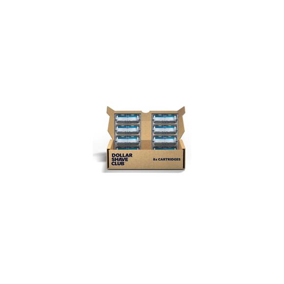 NEW Dollar Shave Club 6 Blade Refills 16 Count Amazon - Picture 1 of 6